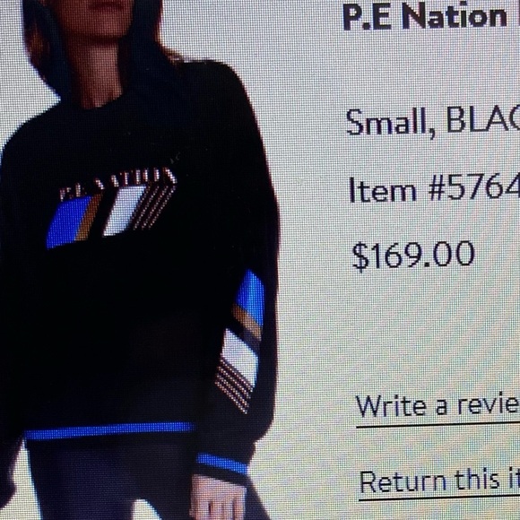 P.E Nation Elite Run Sweatshirt, Small - Picture 10 of 10